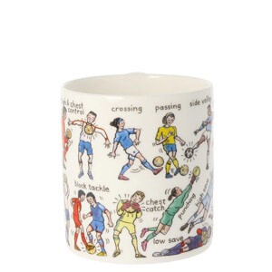 Picturemaps The Art Of Football Mug 350ml